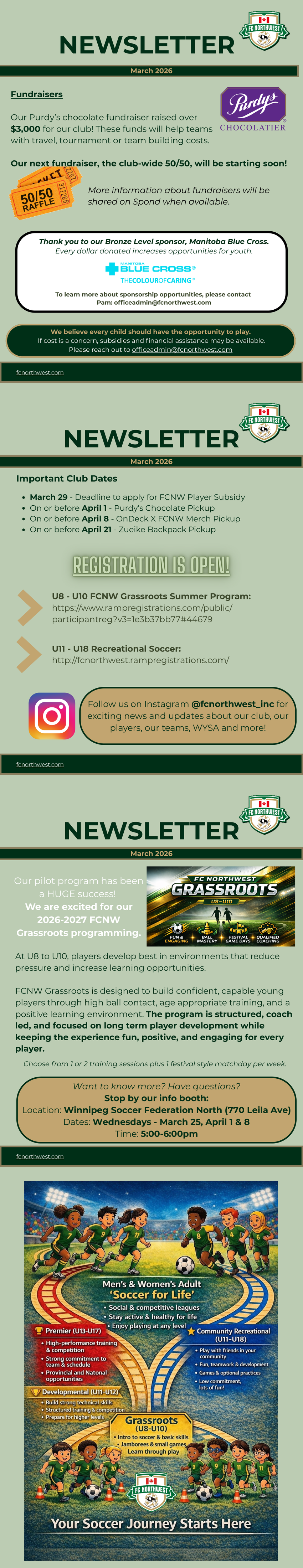 FC Northwest Newsletter March 2026